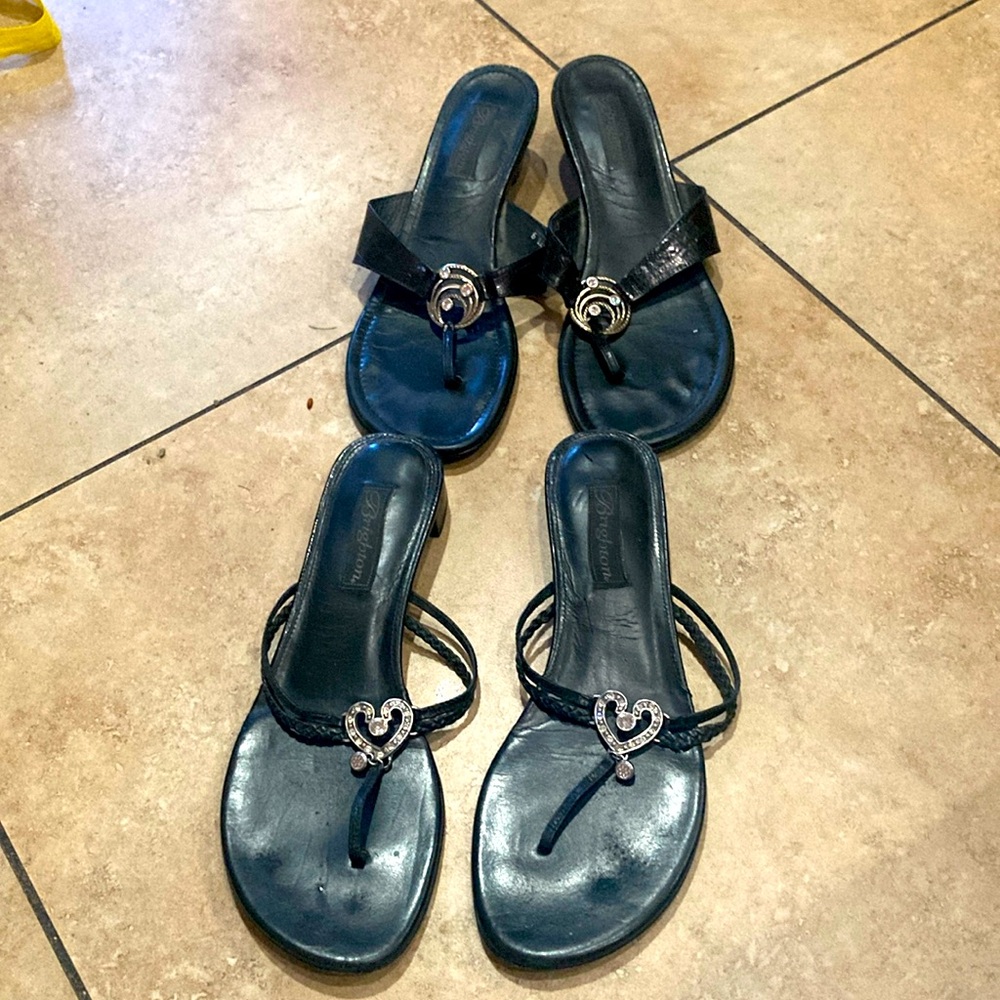 Two brighten sandals, size 10